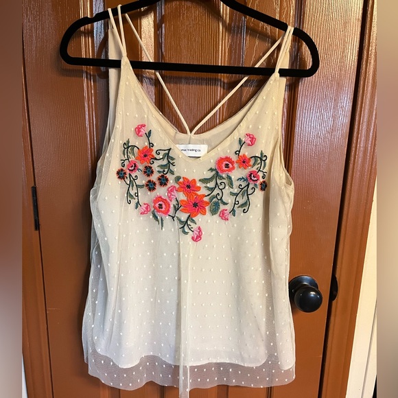 Floral boutique tank top - Picture 1 of 1